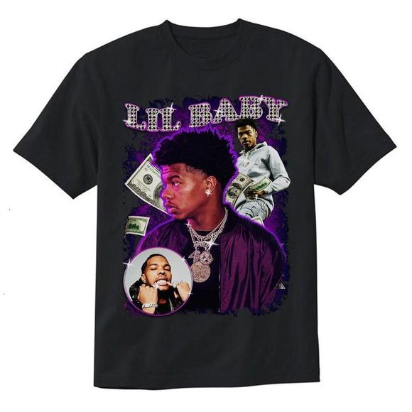 Other - Lil Baby Hip Hop Rappers Vintage Style T-Shirts